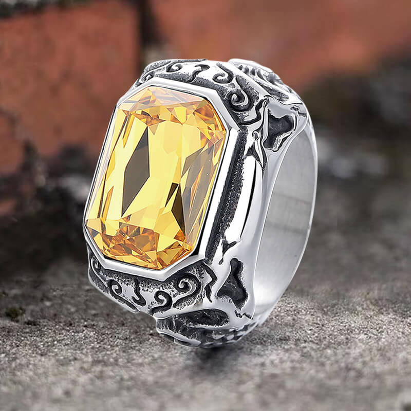 15578-vintage-zirconia-demon-eye-stainless-steel-skull-ring-4.jpg Vintage Zirconia Demon Eye Stainless Steel Skull Ring