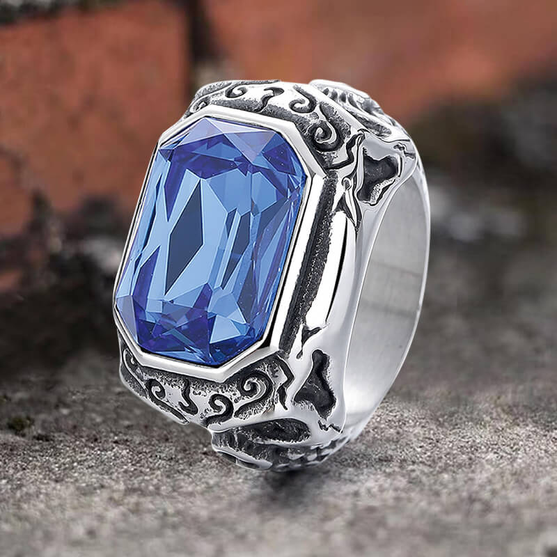 15578-vintage-zirconia-demon-eye-stainless-steel-skull-ring-5.jpg Vintage Zirconia Demon Eye Stainless Steel Skull Ring