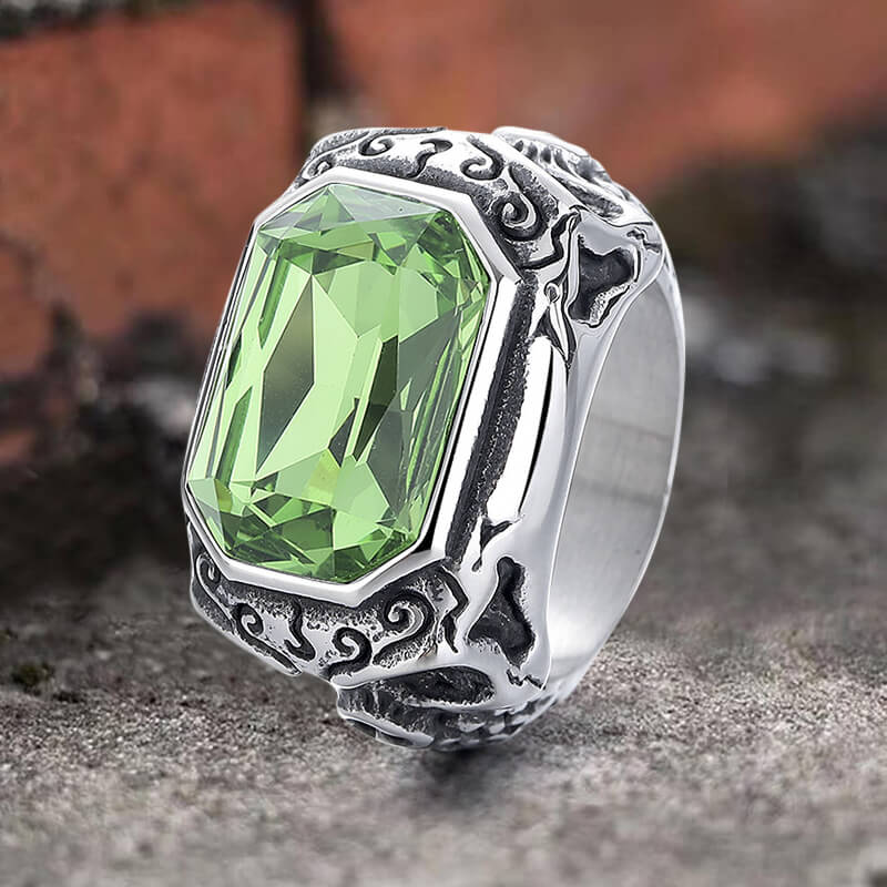 15578-vintage-zirconia-demon-eye-stainless-steel-skull-ring-8.jpg Vintage Zirconia Demon Eye Stainless Steel Skull Ring