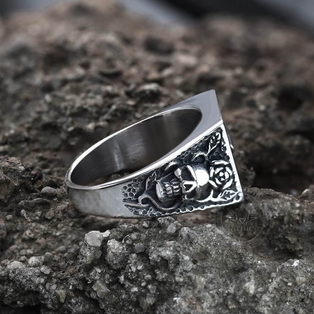 1558-double-guns-stainless-steel-ring-10.jpg Double Guns Stainless Steel Ring