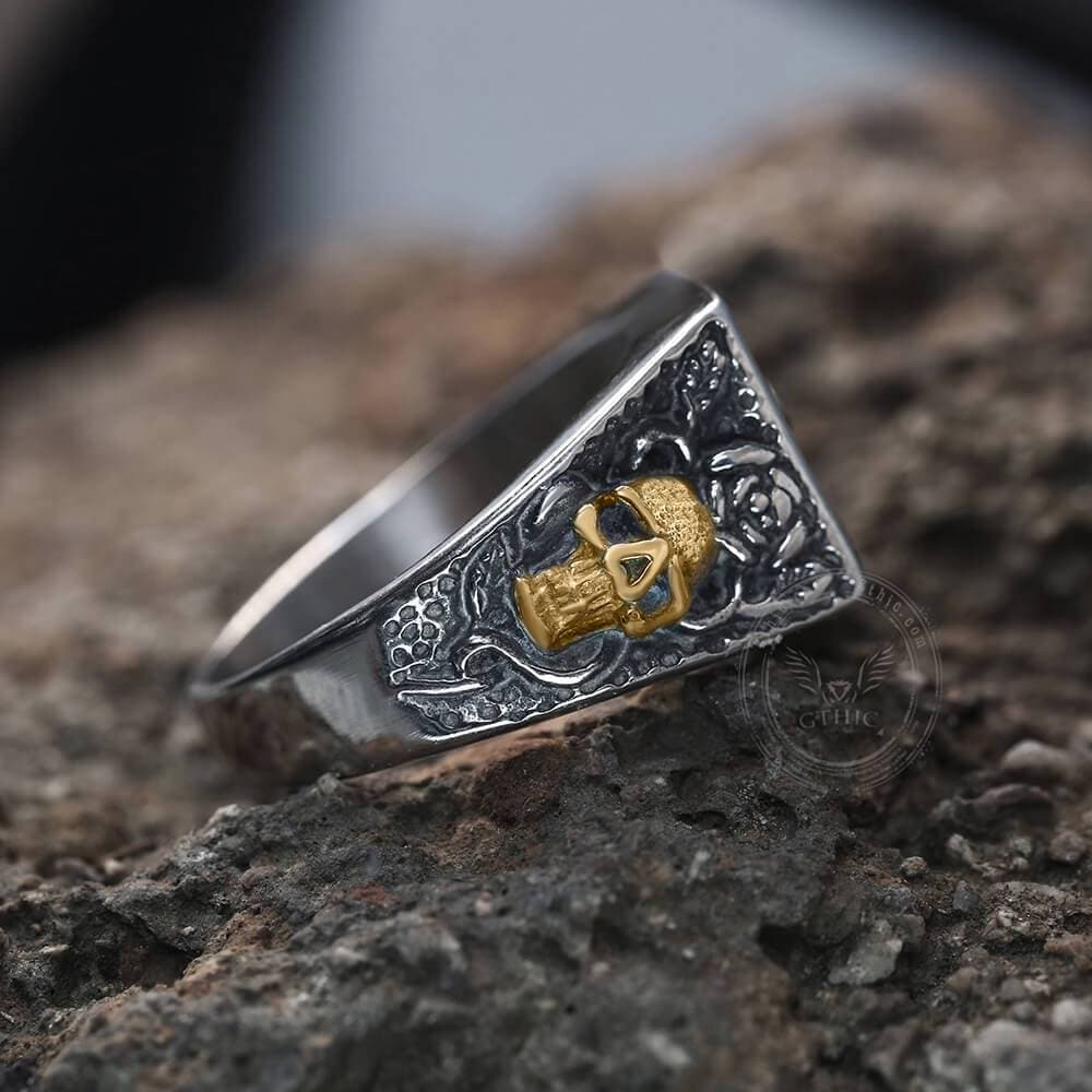1558-double-guns-stainless-steel-ring-7.jpg Double Guns Stainless Steel Ring