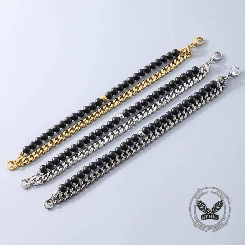 15900-vintage-beads-cuban-chain-stainless-steel-bracelet-9.jpg Vintage Beads Cuban Chain Stainless Steel Bracelet