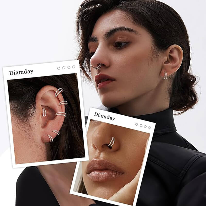 15942-fashion-cz-nose-ring-stainless-steel-tragus-daith-piercing-4.jpg Fashion CZ Nose Ring Stainless Steel Tragus Daith Piercing