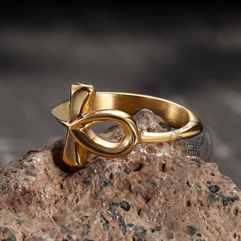 15952-simple-ancient-egyptian-ankh-cross-stainless-steel-ring-12.jpg Simple Ancient Egyptian Ankh Cross Stainless Steel Ring