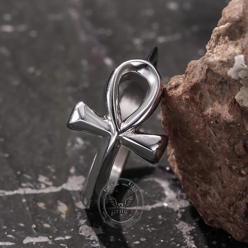 15952-simple-ancient-egyptian-ankh-cross-stainless-steel-ring-7.jpg Simple Ancient Egyptian Ankh Cross Stainless Steel Ring