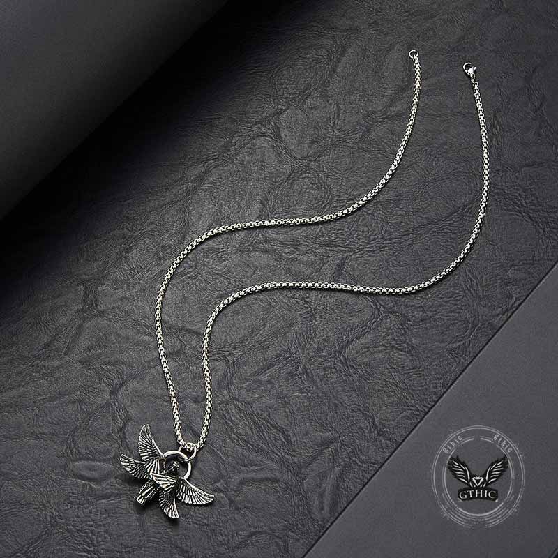 16055-vintage-praying-angel-wings-stainless-steel-pendant-14.jpg Vintage Praying Angel Wings Stainless Steel Pendant