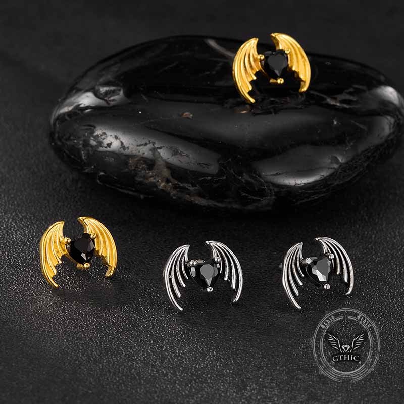 16099-gothic-devil-wings-heart-zircon-stainless-steel-earrings-1.jpg Gothic Devil Wings Heart Zircon Stainless Steel Earrings