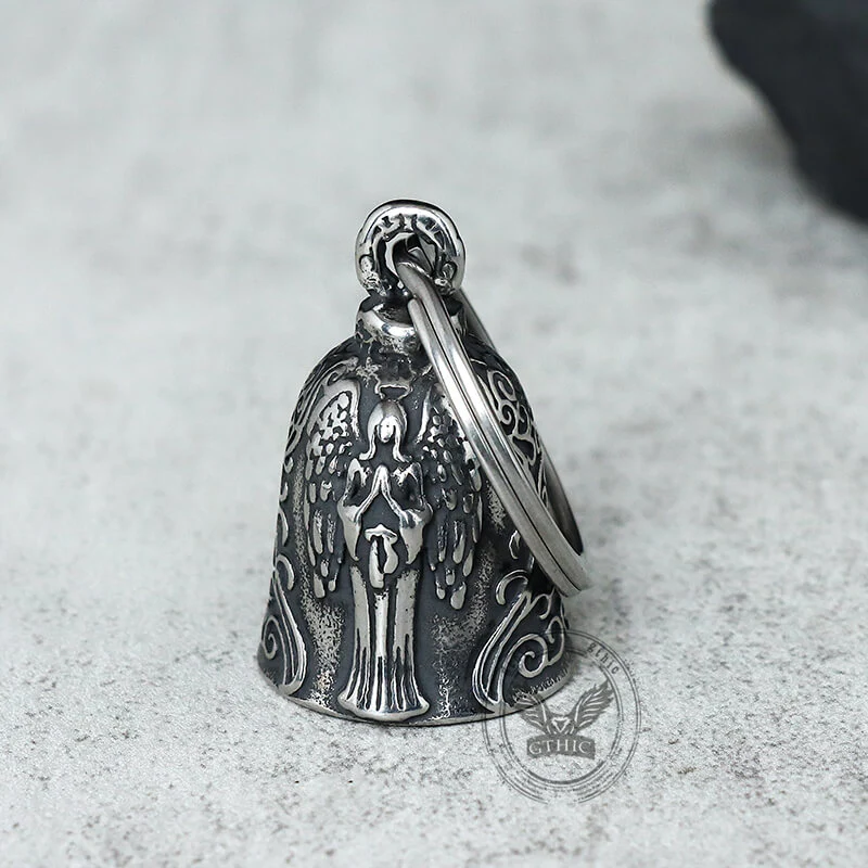 16141-vintage-virgin-mary-guardian-bell-stainless-steel-keychain-5.webp Vintage Virgin Mary Guardian Bell Stainless Steel Keychain