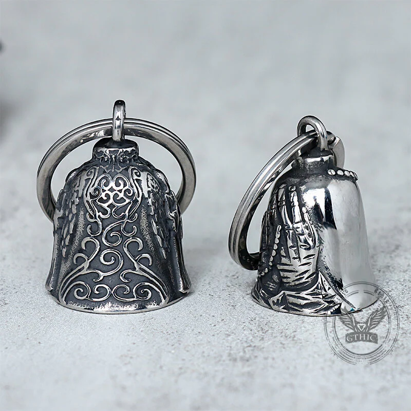 16141-vintage-virgin-mary-guardian-bell-stainless-steel-keychain-7.webp Vintage Virgin Mary Guardian Bell Stainless Steel Keychain