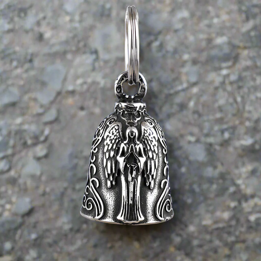 16141-vintage-virgin-mary-guardian-bell-stainless-steel-keychain-8.webp Vintage Virgin Mary Guardian Bell Stainless Steel Keychain