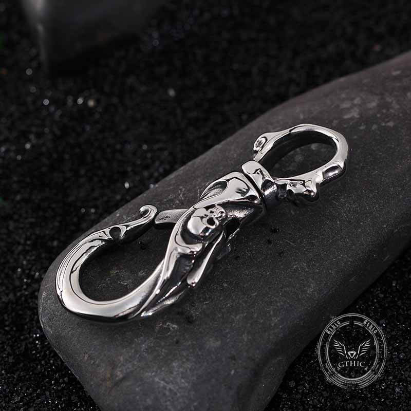 GTHIC Gothic Skull Stainless Steel Clasps