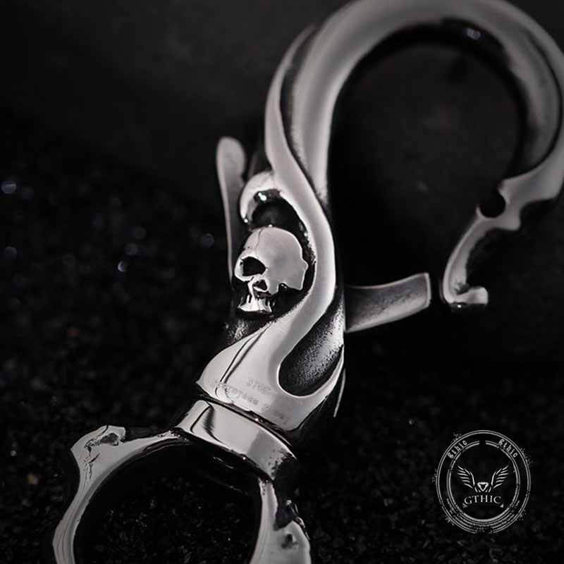 GTHIC Gothic Skull Stainless Steel Clasps