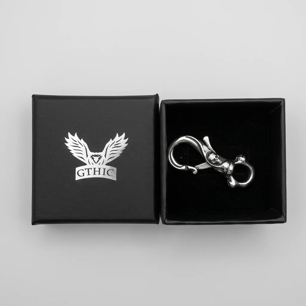 GTHIC Gothic Skull Stainless Steel Clasps