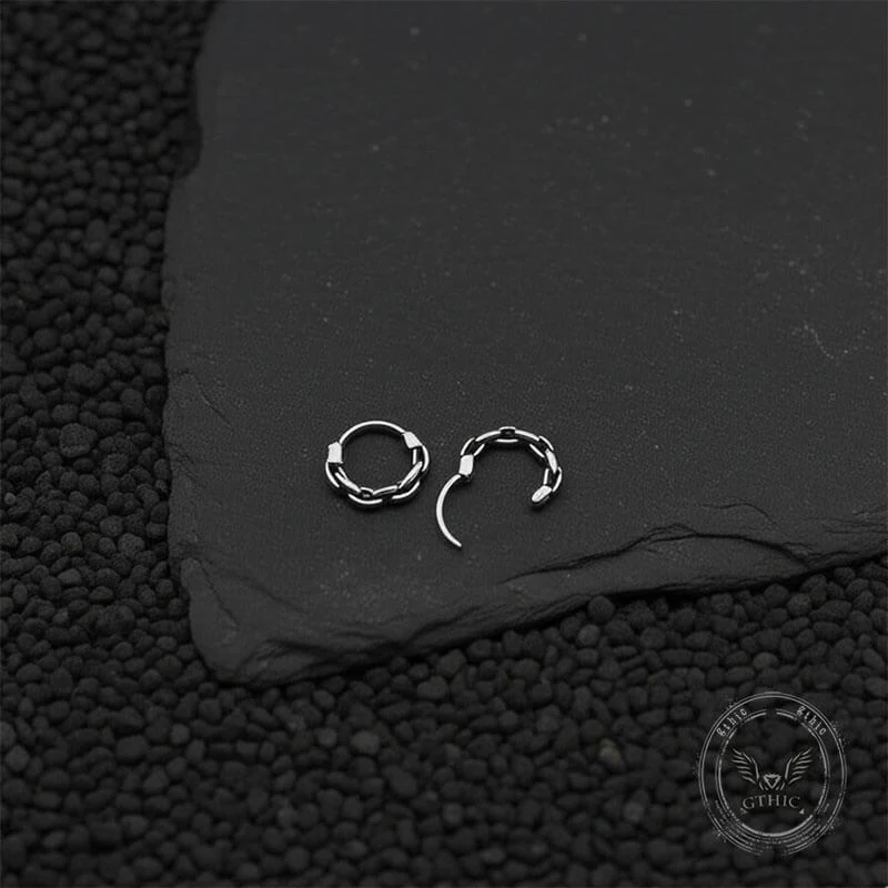 Simple Chain Ring Stainless Steel Nose Ring