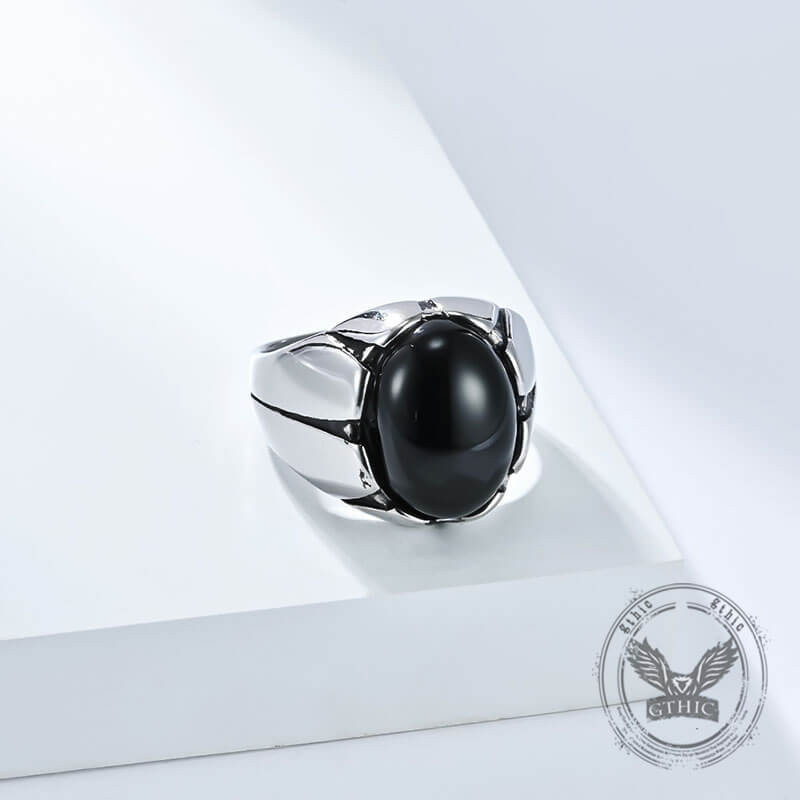 16196-vintage-oval-tiger-eye-gemstone-stainless-steel-ring-3.jpg Vintage Oval Tiger Eye Gemstone Stainless Steel Ring