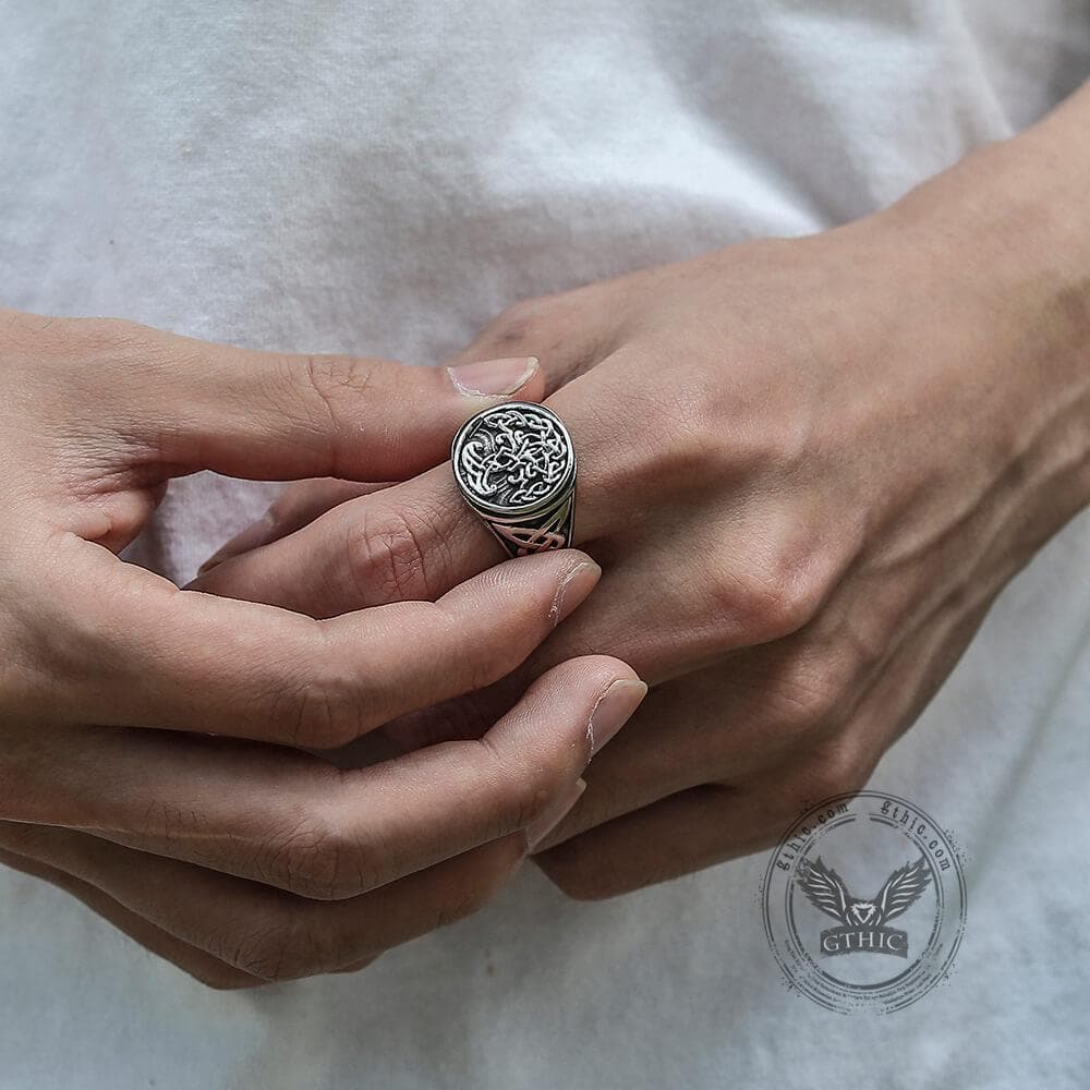 1633-tree-of-life-celtics-stainless-steel-viking-ring-2.jpg Tree of Life Celtics Stainless Steel Viking Ring