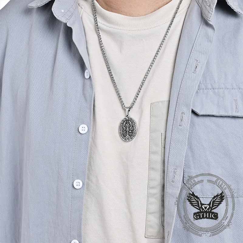 16659-yggdrasil-great-wall-pattern-stainless-steel-pendant-2.jpg Yggdrasil Great Wall Pattern Stainless Steel Pendant