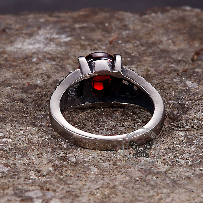 16802-vintage-flower-stainless-steel-gemstone-ring-12.jpg Vintage Flower Stainless Steel Gemstone Ring
