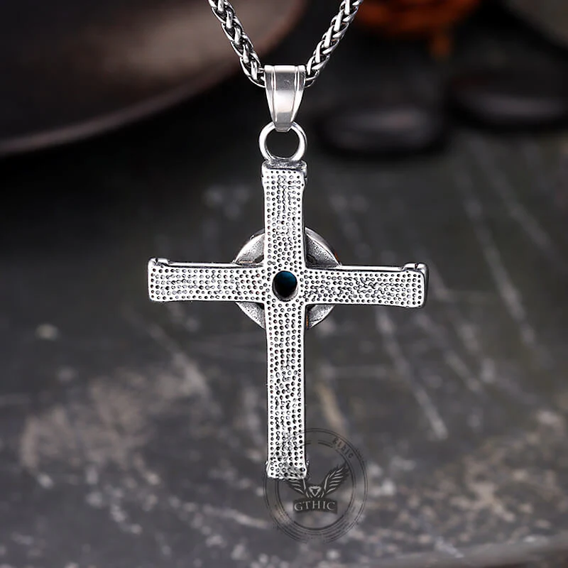 16905-vintage-turquoise-cross-stainless-steel-pendant-7.webp Vintage Turquoise Cross Stainless Steel Pendant