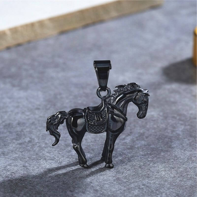 16908-vintage-prairie-horse-stainless-steel-pendant-7.jpg Vintage Prairie Horse Stainless Steel Pendant