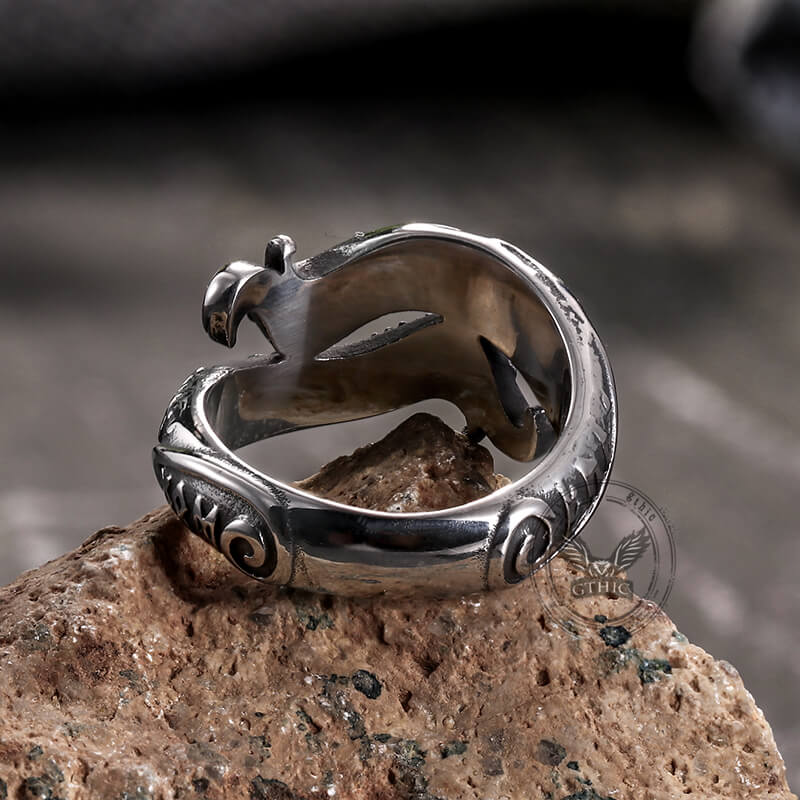 16940-vintage-rune-symbol-serpent-stainless-steel-viking-ring-6.jpg Vintage Rune Symbol Serpent Stainless Steel Viking Ring