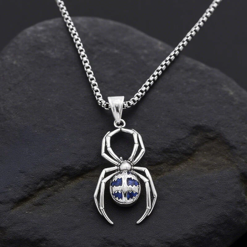 17095-punk-gemstone-spider-stainless-steel-animal-pendant-12.webp Punk Gemstone Spider Stainless Steel Animal Pendant