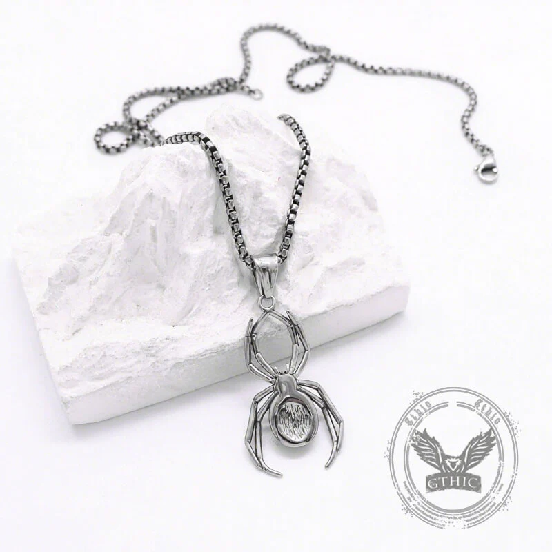 17095-punk-gemstone-spider-stainless-steel-animal-pendant-14.webp Punk Gemstone Spider Stainless Steel Animal Pendant