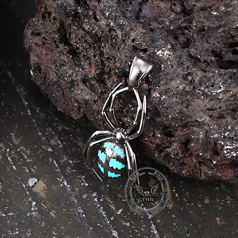 17095-punk-gemstone-spider-stainless-steel-animal-pendant-5.webp Punk Gemstone Spider Stainless Steel Animal Pendant