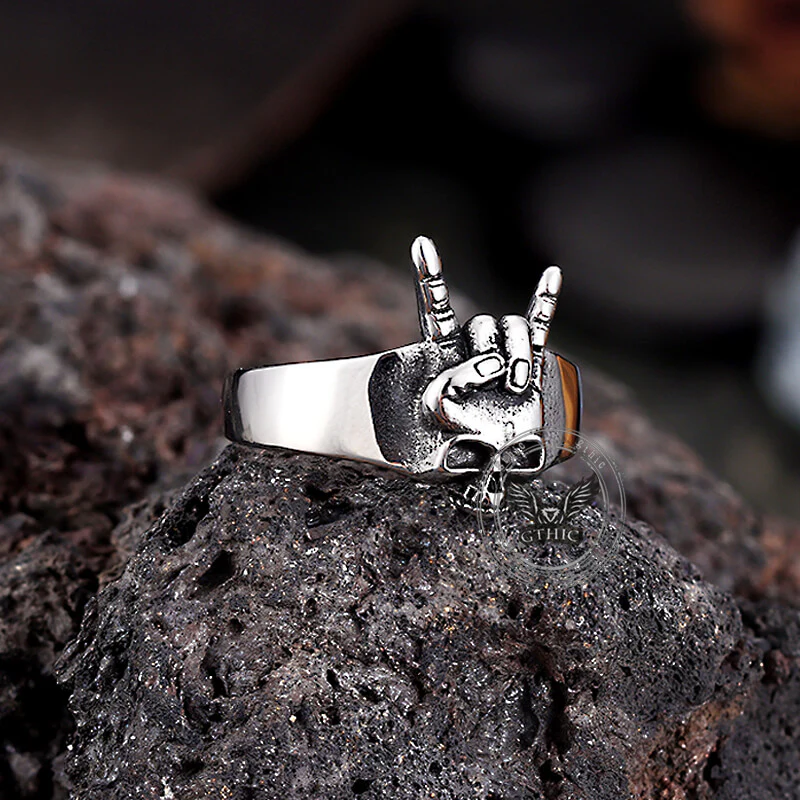 17096-punk-rock-gesture-stainless-steel-skull-ring-4.webp Punk Rock Gesture Stainless Steel Skull Ring