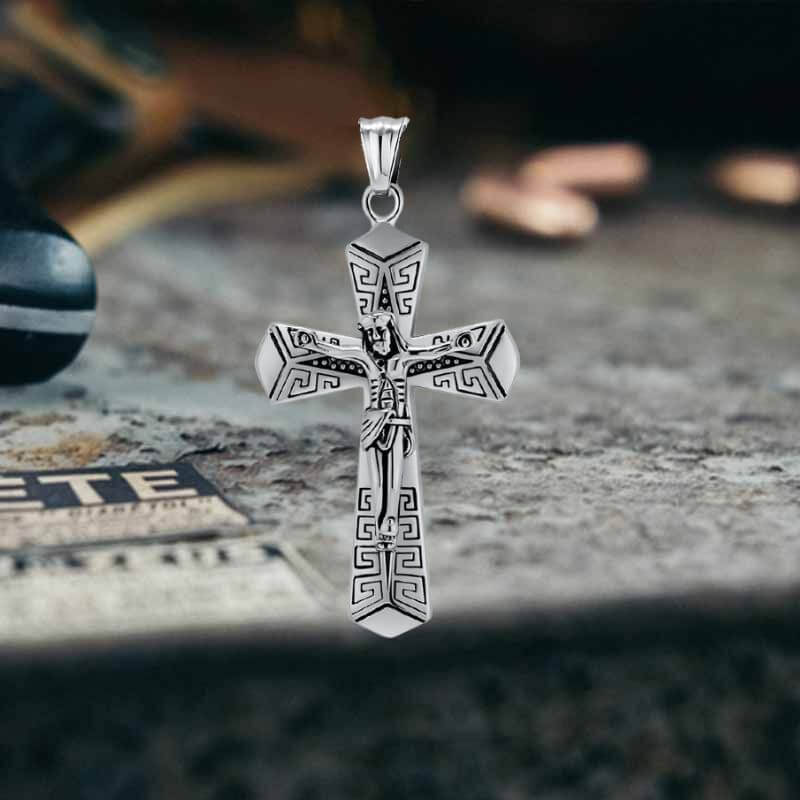 17128-vintage-jesus-suffering-stainless-steel-cross-pendant-12.jpg Vintage Jesus Suffering Stainless Steel Cross Pendant
