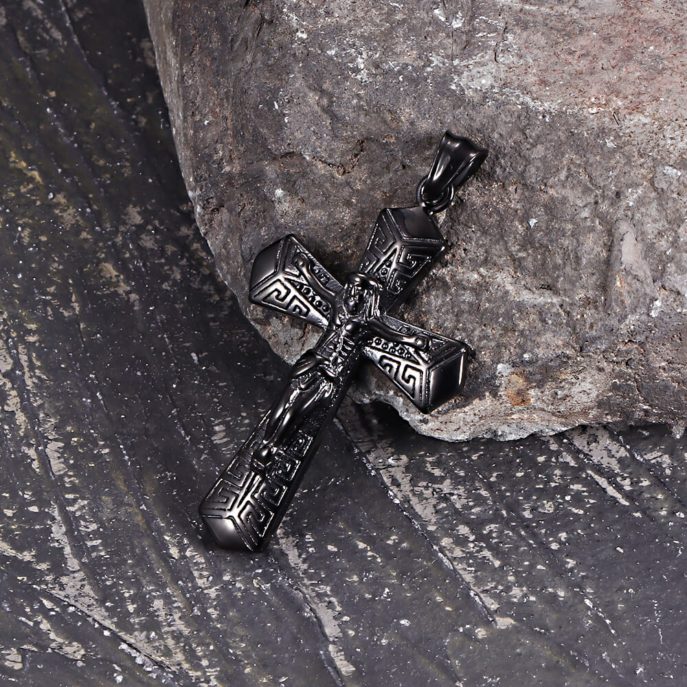 17128-vintage-jesus-suffering-stainless-steel-cross-pendant-14.jpg Vintage Jesus Suffering Stainless Steel Cross Pendant