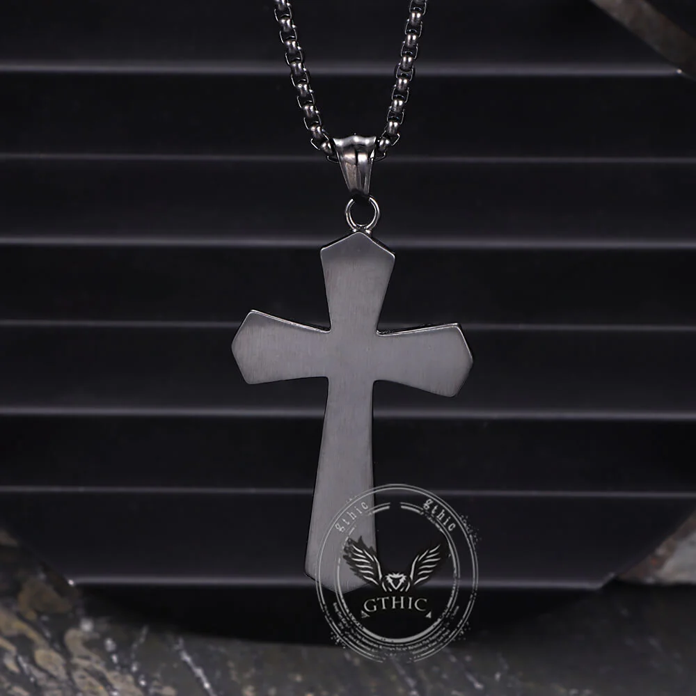 17128-vintage-jesus-suffering-stainless-steel-cross-pendant-15.webp Vintage Jesus Suffering Stainless Steel Cross Pendant