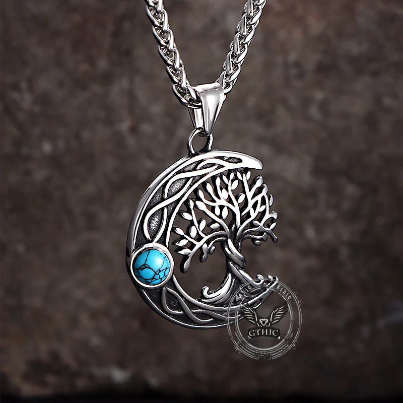 17202-moon-tree-of-life-turquoise-stainless-steel-pendant-9.webp Moon Tree of Life Turquoise Stainless Steel Pendant