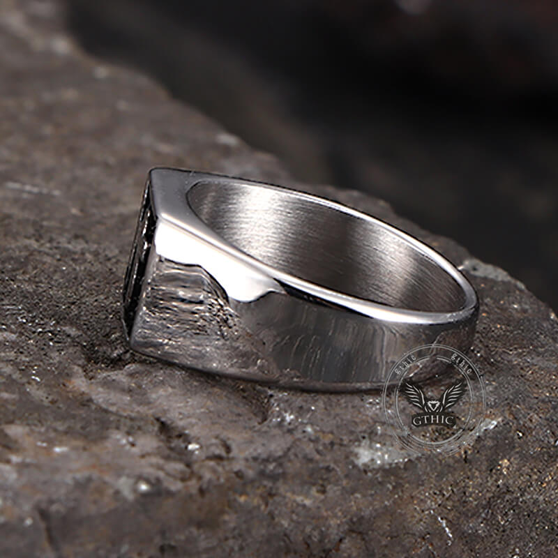 17232-simple-cross-square-seal-stainless-steel-ring-11.jpg Simple Cross Square Seal Stainless Steel Ring