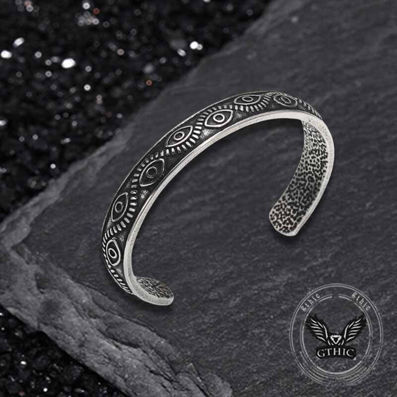 17257-vintage-devil-eye-stainless-steel-cuff-bracelet-5.jpg Vintage Devil Eye Stainless Steel Cuff Bracelet