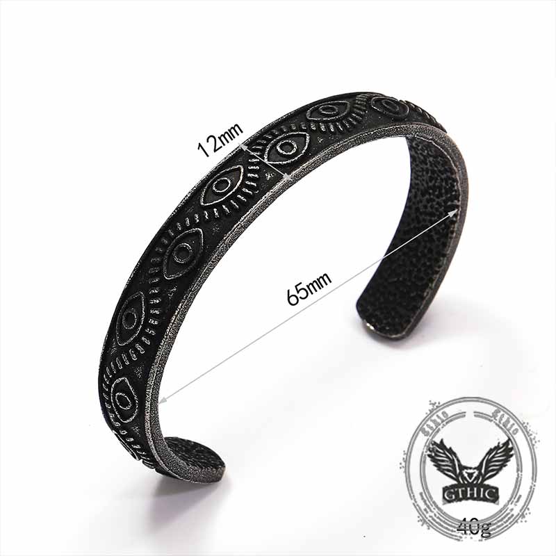 17257-vintage-devil-eye-stainless-steel-cuff-bracelet-6.jpg Vintage Devil Eye Stainless Steel Cuff Bracelet