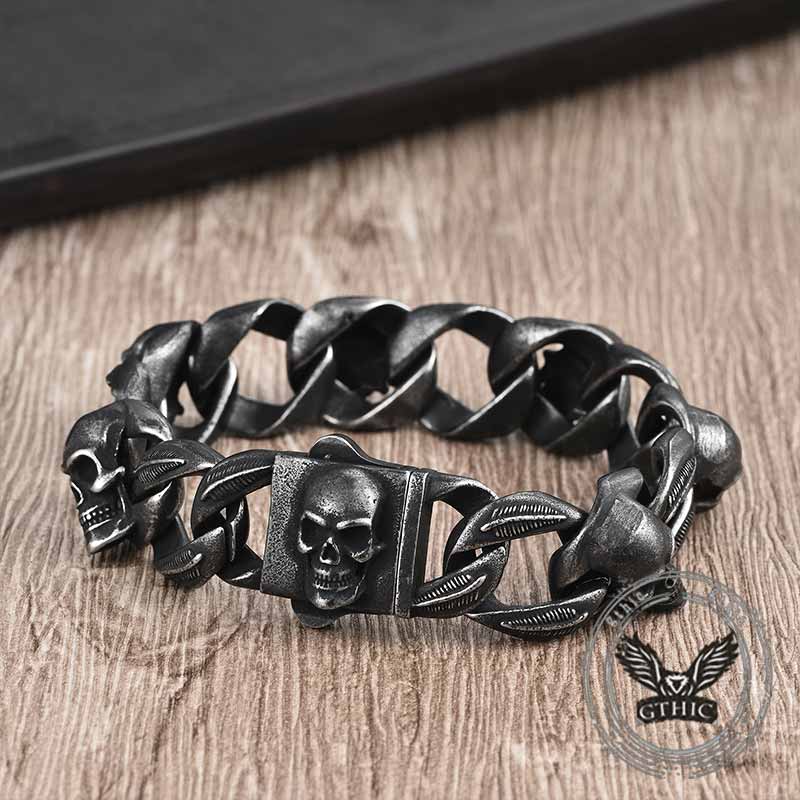 17260-punk-skull-head-stainless-steel-hip-hop-bracelet-3.jpg Punk Skull Head Stainless Steel Hip-Hop Bracelet