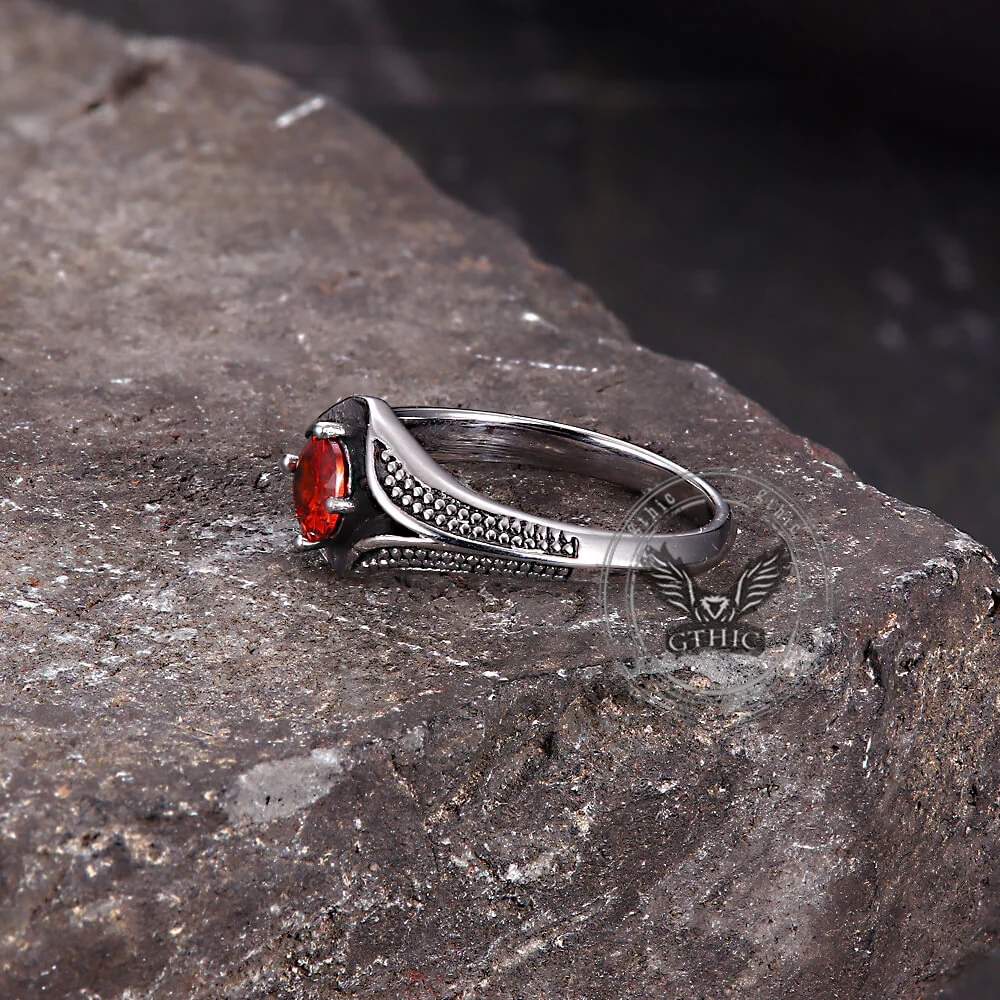 17383-simple-gemstone-eye-design-stainless-steel-ring-12.webp Simple Gemstone Eye Design Stainless Steel Ring