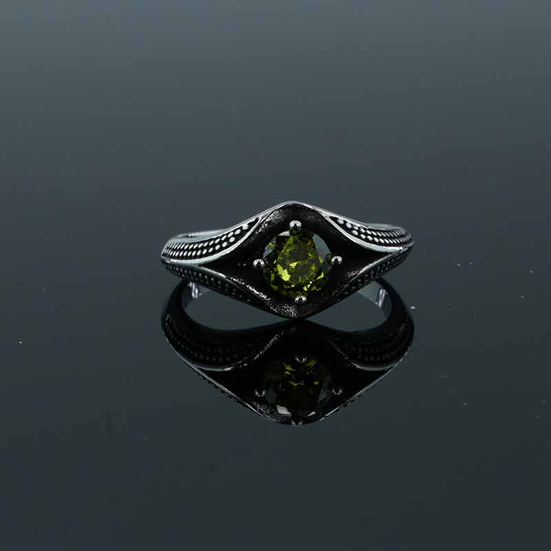 17383-simple-gemstone-eye-design-stainless-steel-ring-9.jpg Simple Gemstone Eye Design Stainless Steel Ring