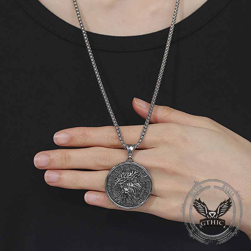 17563-retro-jesus-head-sacred-heart-stainless-steel-pendant-3.jpg Retro Jesus Head Sacred Heart Stainless Steel Pendant
