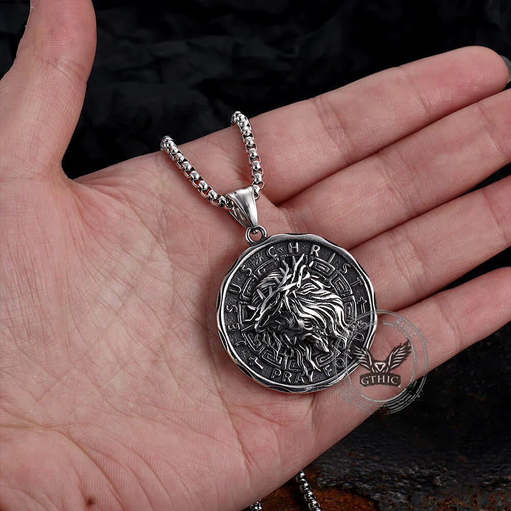 17563-retro-jesus-head-sacred-heart-stainless-steel-pendant-4.webp Retro Jesus Head Sacred Heart Stainless Steel Pendant