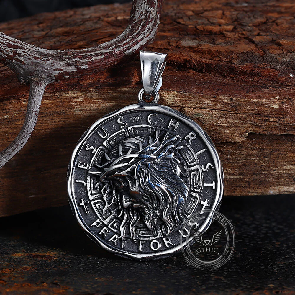 17563-retro-jesus-head-sacred-heart-stainless-steel-pendant-6.webp Retro Jesus Head Sacred Heart Stainless Steel Pendant