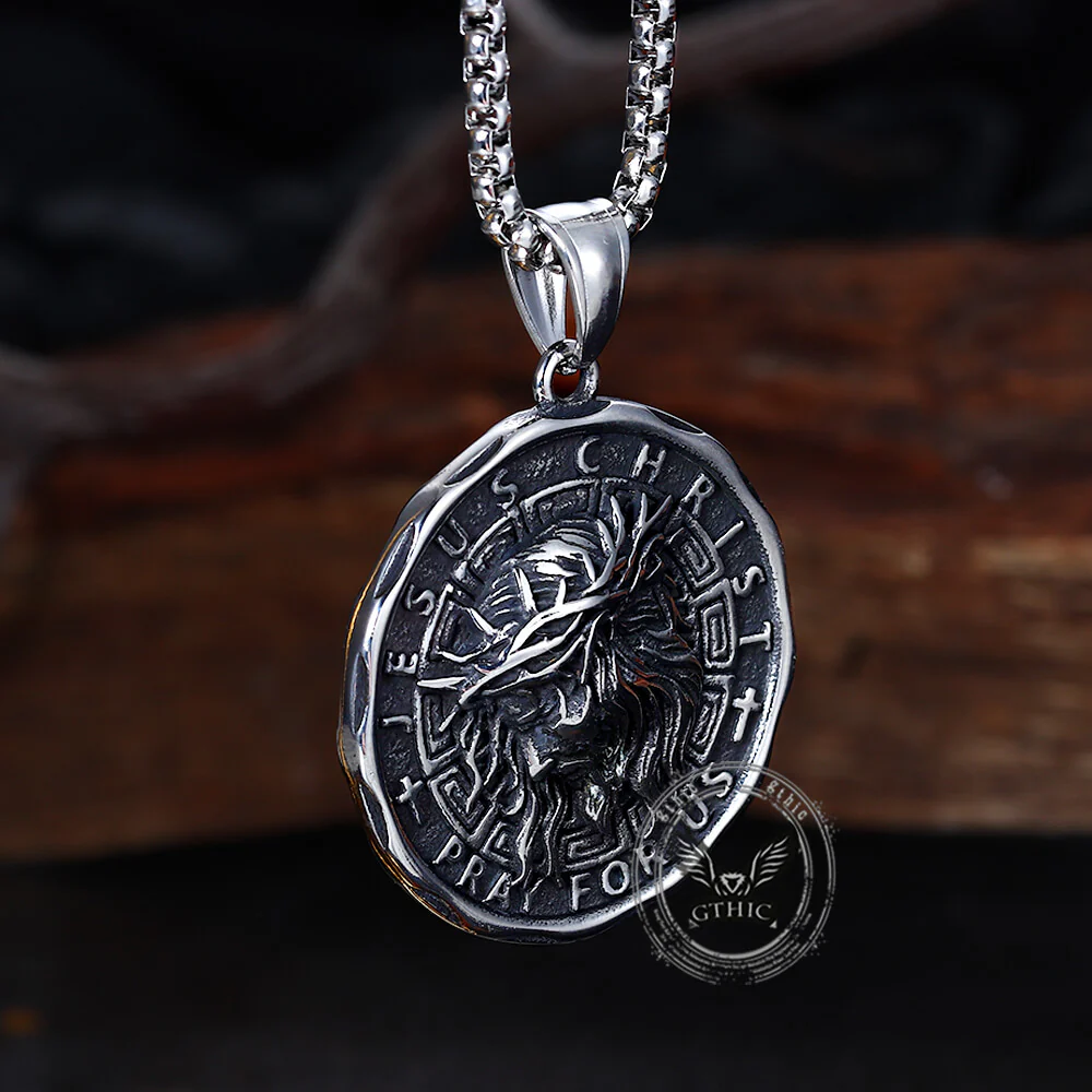 17563-retro-jesus-head-sacred-heart-stainless-steel-pendant-7.webp Retro Jesus Head Sacred Heart Stainless Steel Pendant