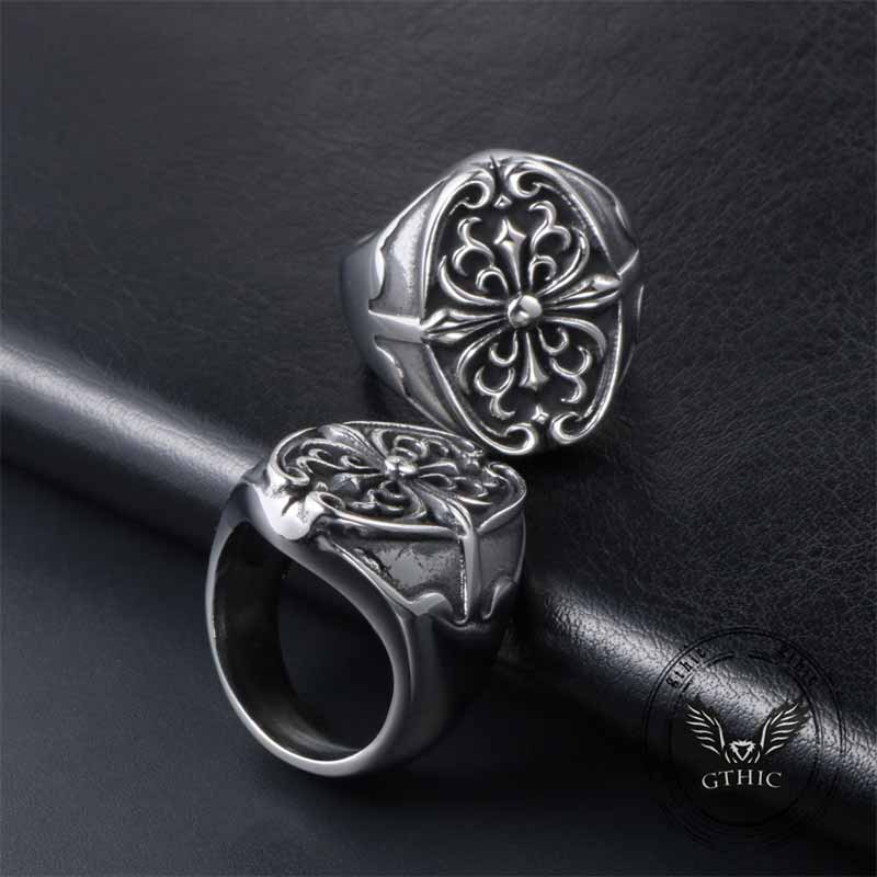 17643-vintage-cross-pattern-stainless-steel-punk-ring-8.jpg Vintage Cross Pattern Stainless Steel Punk Ring