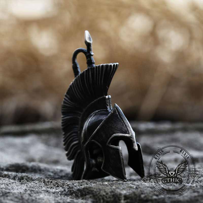 17654-spartan-warrior-helmet-stainless-steel-retro-pendant-1.jpg Spartan Warrior Helmet Stainless Steel Retro Pendant