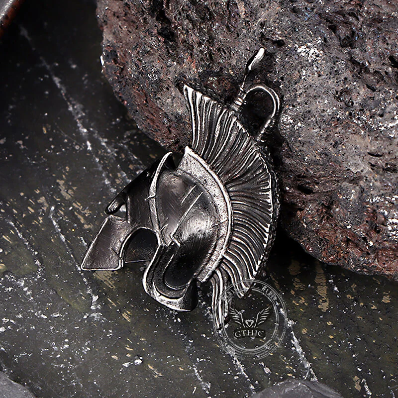 17654-spartan-warrior-helmet-stainless-steel-retro-pendant-5.webp Spartan Warrior Helmet Stainless Steel Retro Pendant