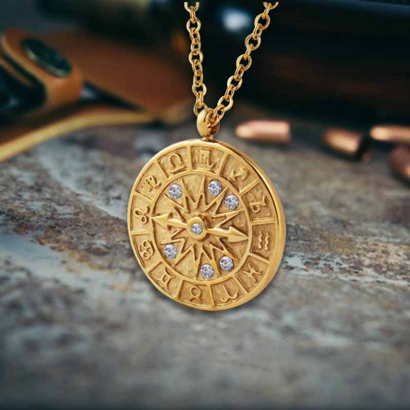 17710-12-constellation-pointer-stainless-steel-pendant-1.jpg 12 Constellation Pointer Stainless Steel Pendant