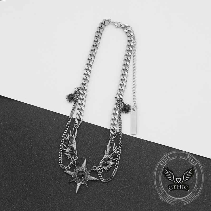 17714-punk-y2k-wings-star-stainless-steel-clavicle-chain-6.jpg Punk Y2K Wings Star Stainless Steel Clavicle Chain