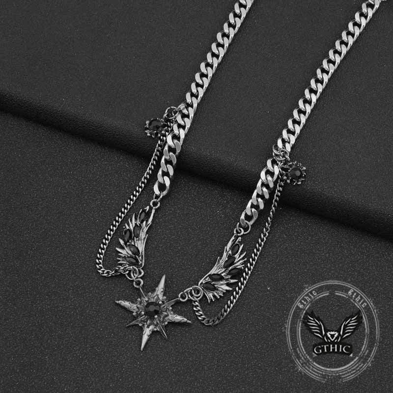 17714-punk-y2k-wings-star-stainless-steel-clavicle-chain-7.jpg Punk Y2K Wings Star Stainless Steel Clavicle Chain