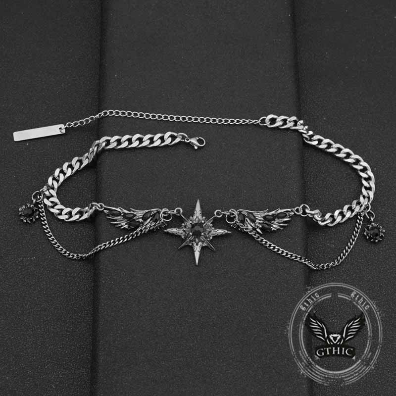 17714-punk-y2k-wings-star-stainless-steel-clavicle-chain-8.jpg Punk Y2K Wings Star Stainless Steel Clavicle Chain
